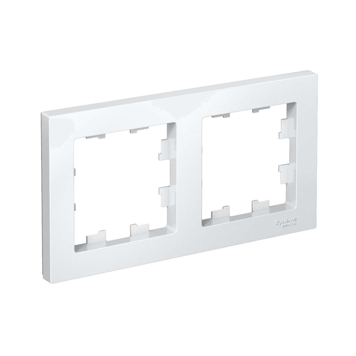 Рамка 2-постовая Systeme Electric ATLASDESIGN ATN000102 (белая)