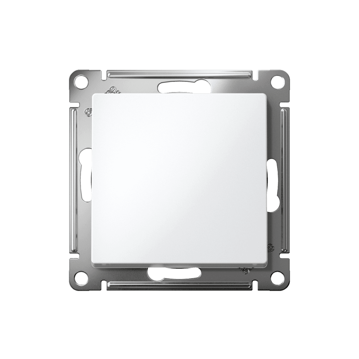 Выключатель одноклавишный Systeme (Schneider) Electric AtlasDesign ATN000111 (белый)