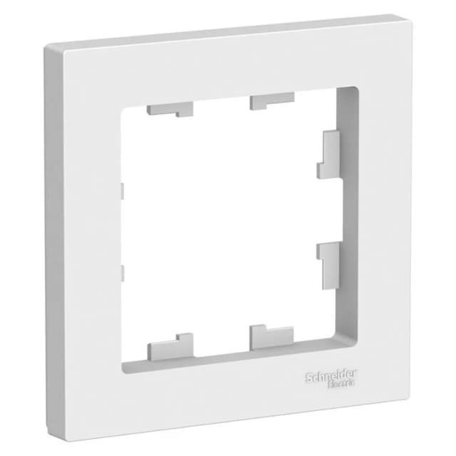 Рамка 1-постовая Systeme Electric ATLASDESIGN ATN000101 (белая)