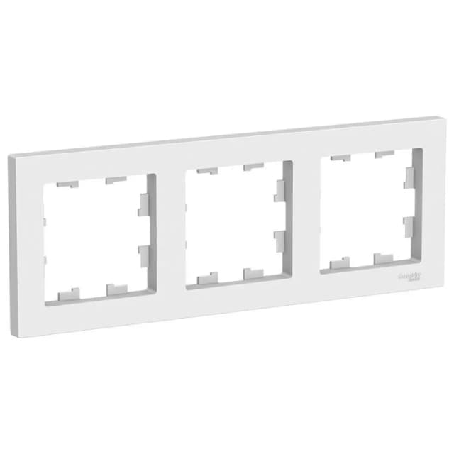 Рамка 3-постовая Systeme Electric ATLASDESIGN ATN000103 (белая)