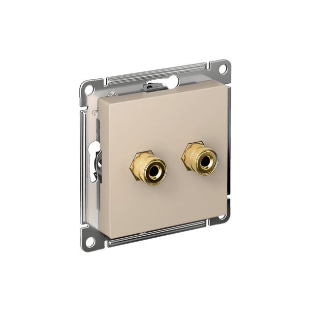 Розетка аудио Schneider Electric AtlasDesign песочный ATN001287