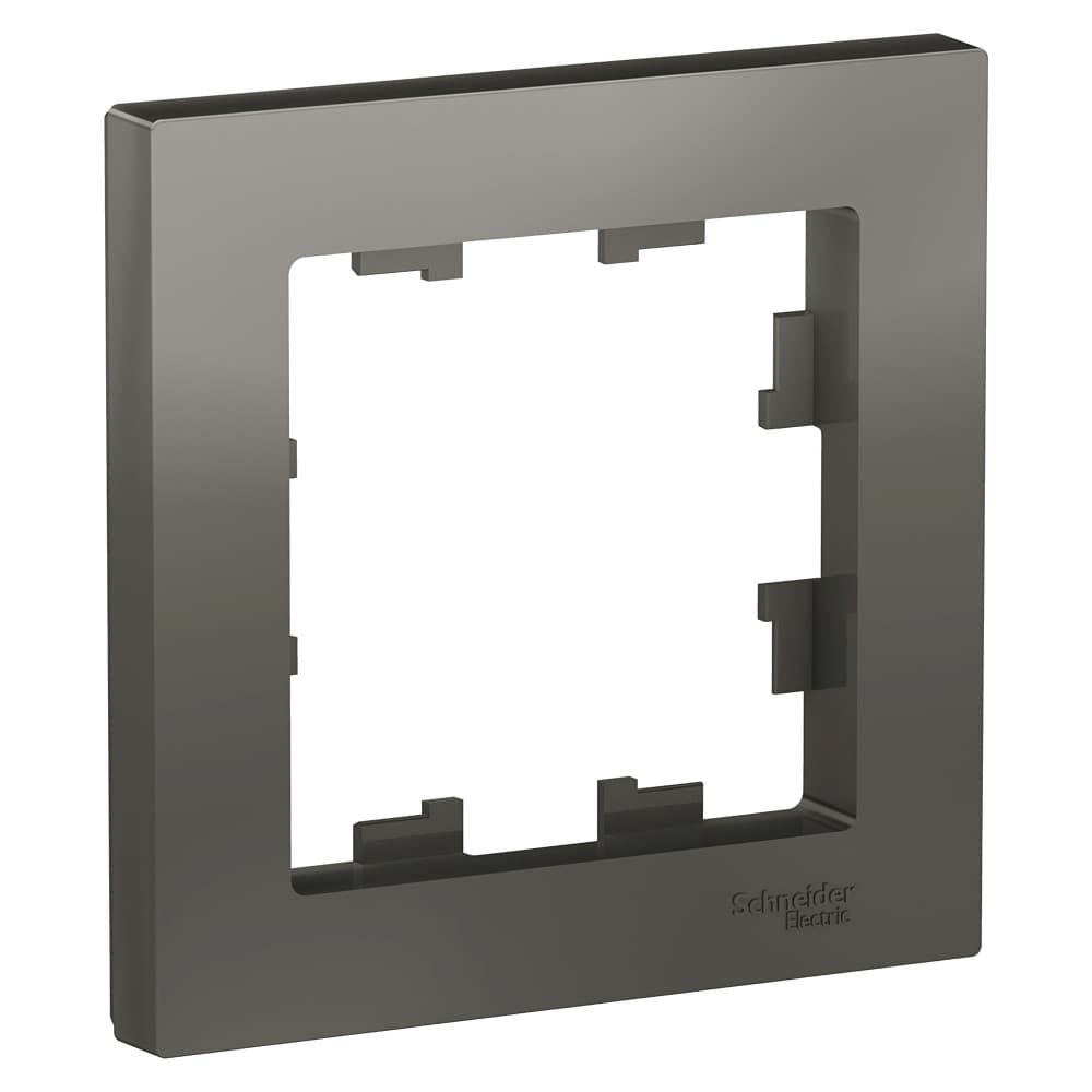 Рамка Schneider Electric AtlasDesign 1-местная сталь ATN000901
