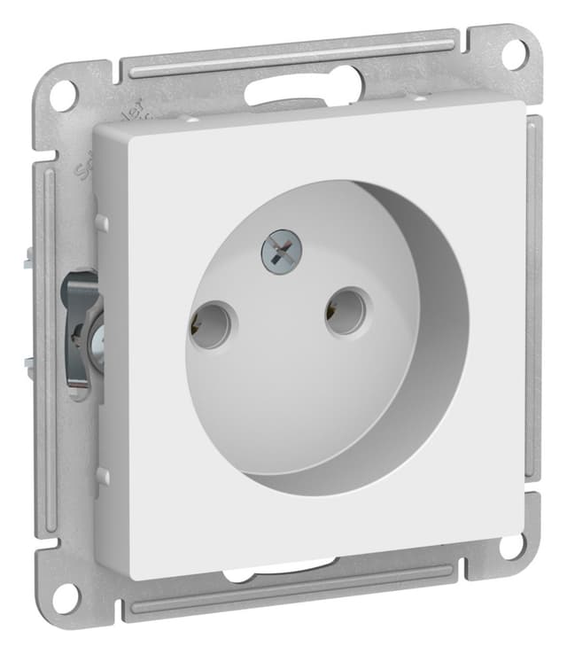Розетка без заземления Schneider Electric AtlasDesign лотос ATN001341
