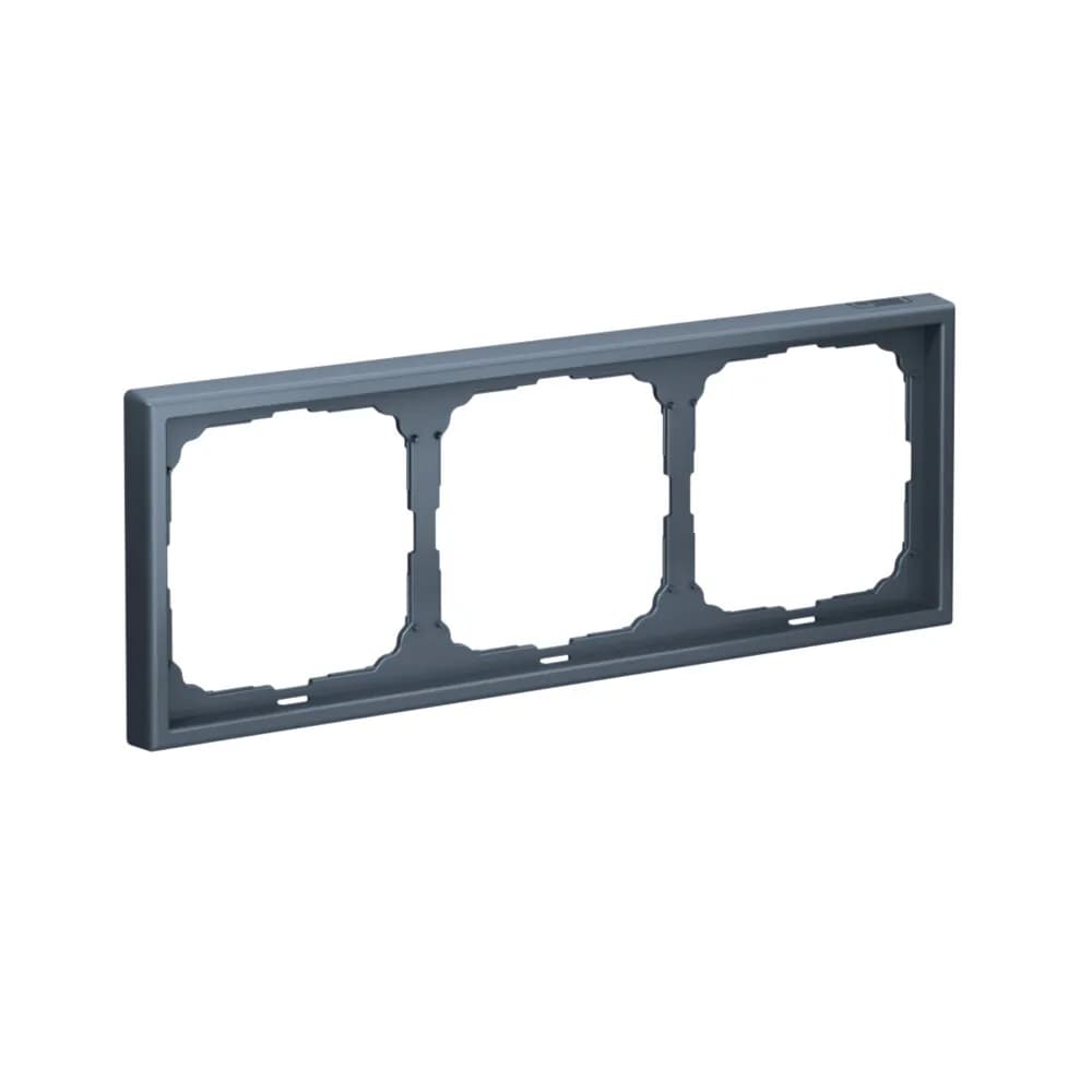 Рамка трехместная (3-постовая) Systeme Electric (Schneider) ArtGallery, цвет грифель