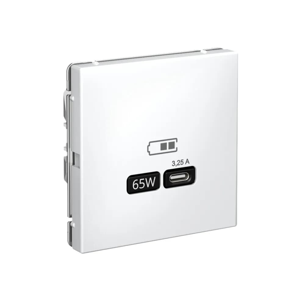 Розетка USB Type-C для зарядки Systeme Electric (Schneider) ArtGallery, цвет лотос