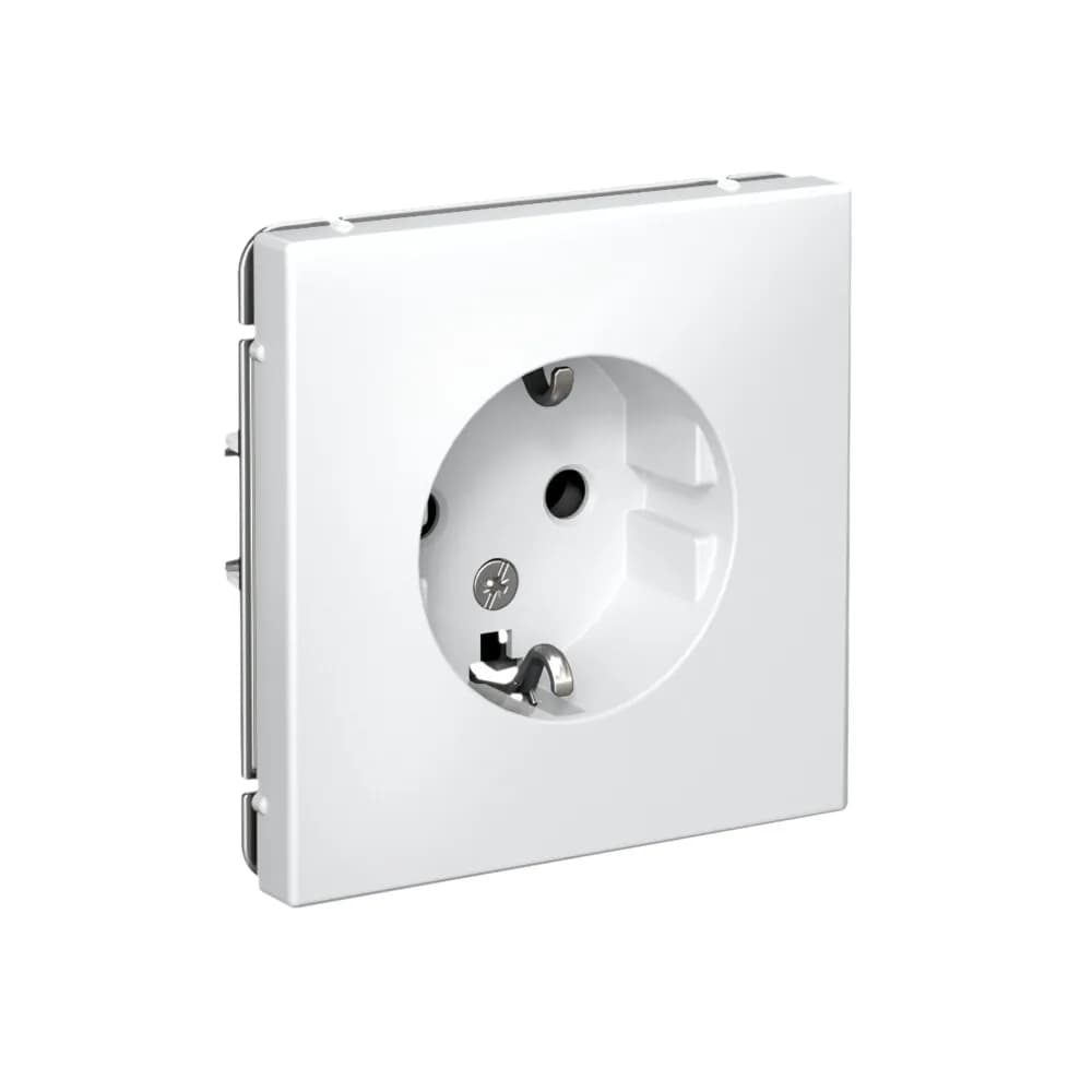 Розетка силовая с заземлением Systeme Electric (Schneider) ArtGallery, цвет лотос