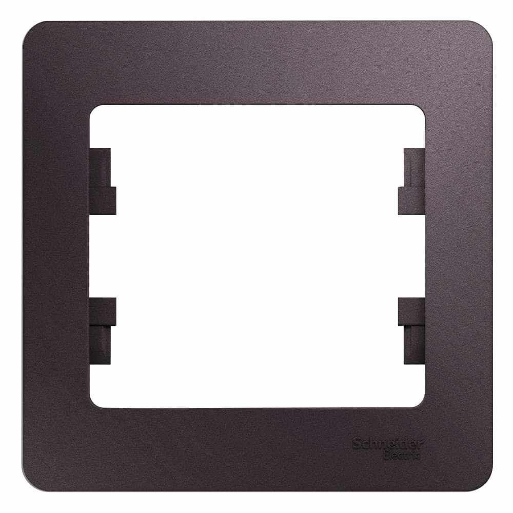 Рамка 1-местная Schneider Electric Glossa цвет сиреневый туман — купить в Electrica Shop