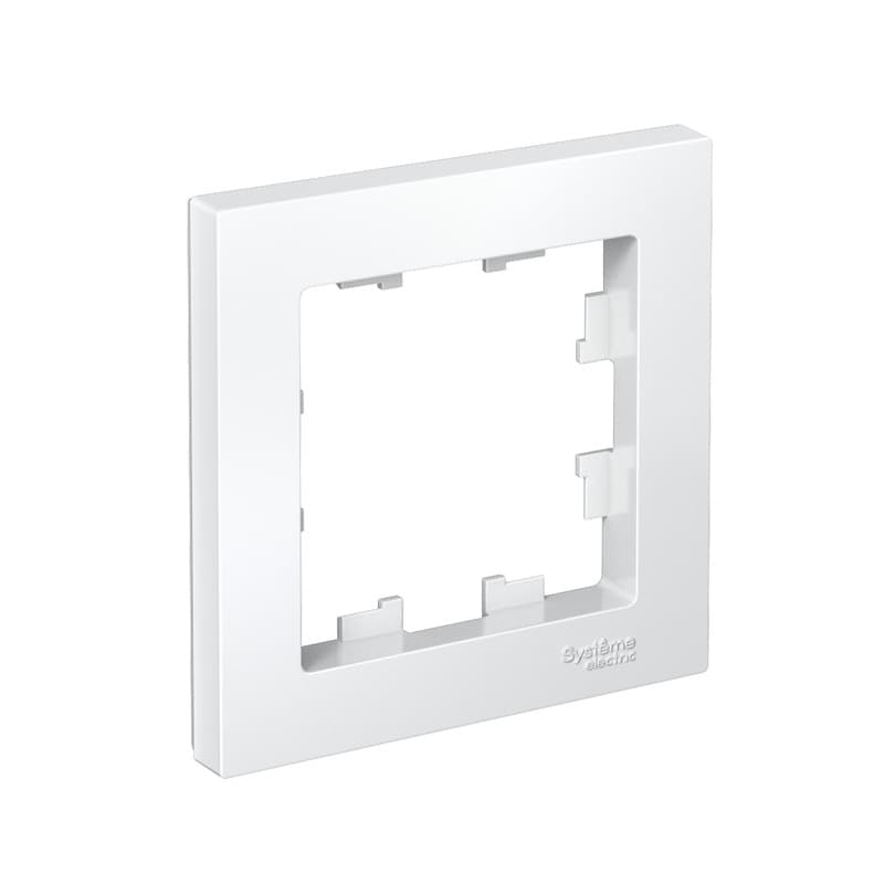 Рамка 1-постовая Systeme Electric ATLASDESIGN ATN000101 (белая)