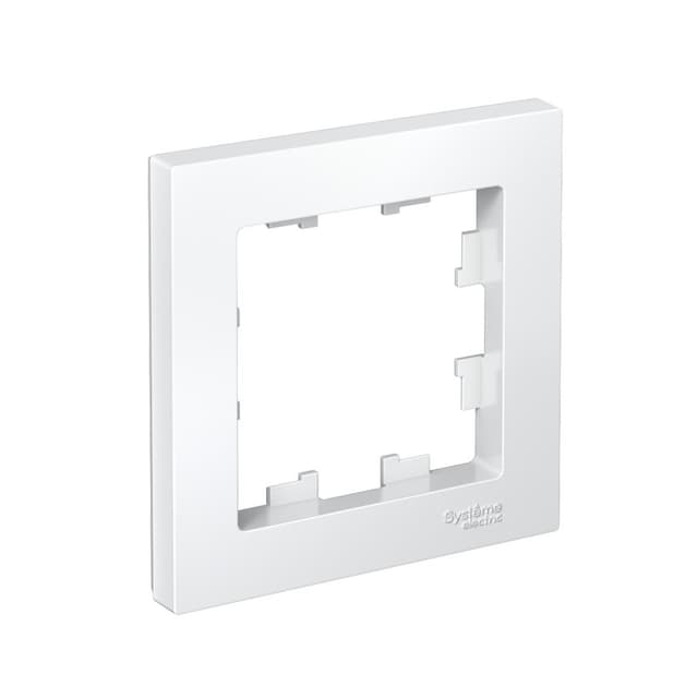 Рамка 1-постовая Systeme Electric ATLASDESIGN ATN000101 (белая)