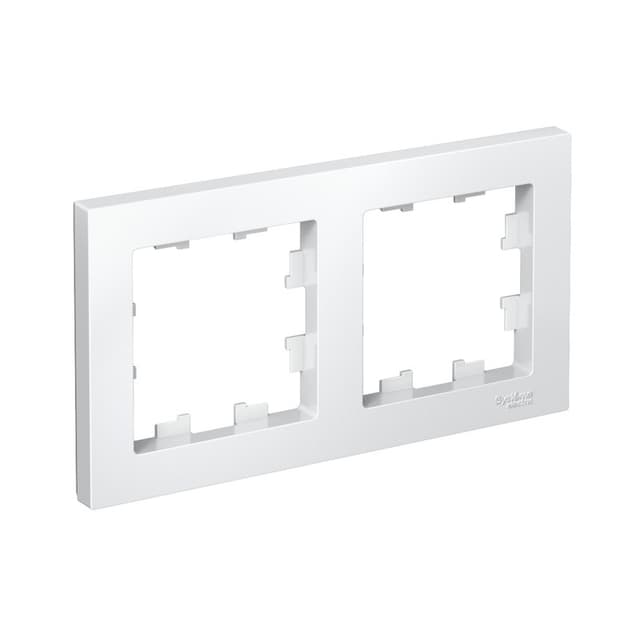 Рамка 2-постовая Systeme Electric ATLASDESIGN ATN000102 (белая)