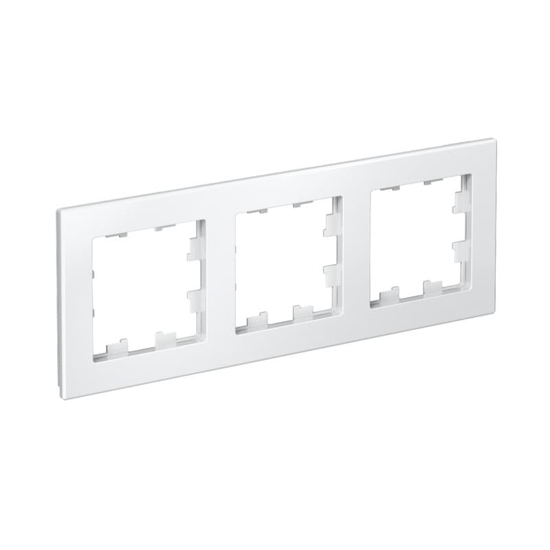 Рамка 3-постовая Systeme Electric ATLASDESIGN ATN000103 (белая)