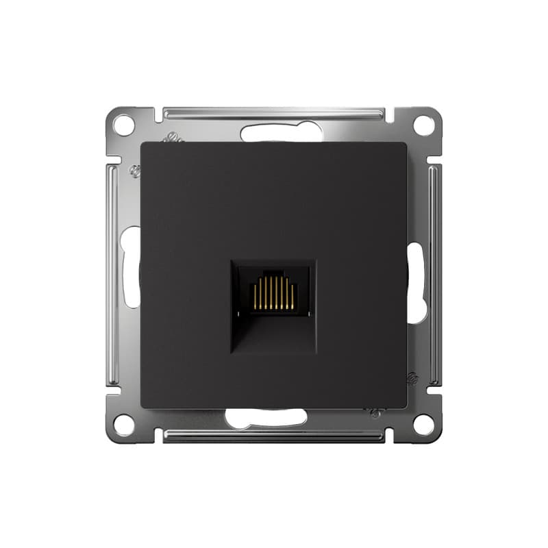 Розетка компьютерная RJ45 Systeme (Schneider) Electric AtlasDesign ATN001083 (карбон)