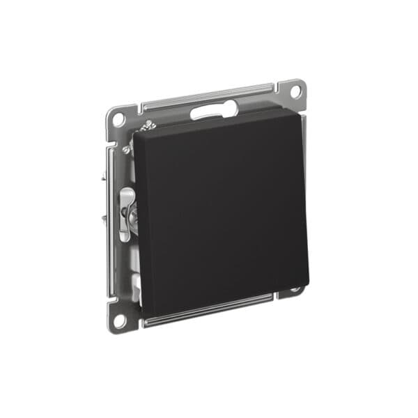 Выключатель одноклавишный Systeme Electric ATLASDESIGN карбон ATN001011