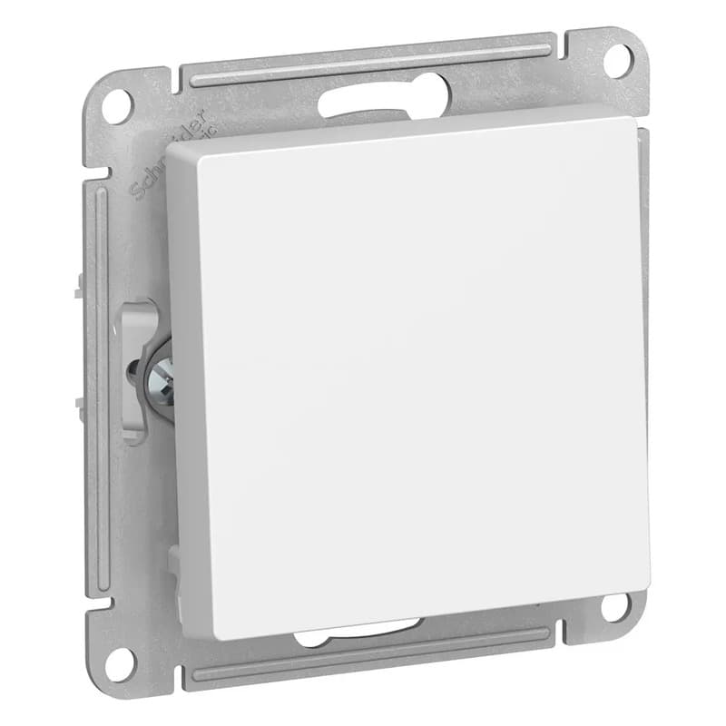 Выключатель 1-кнопочный Systeme Electric (Schneider) AtlasDesign ATN000115 (белый) - старое фото