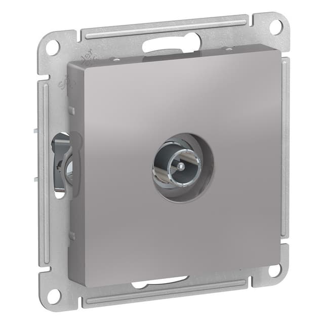 Розетка TV оконечная Schneider Electric ATLASDESIGN алюминий ATN000391