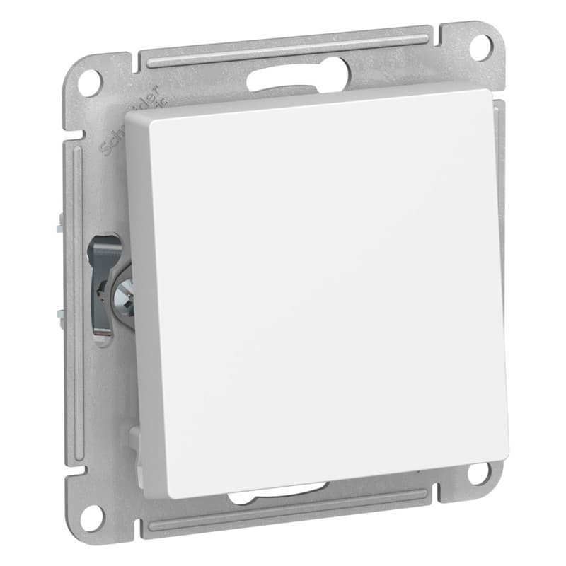 Выключатель одноклавишный проходной Schneider Electric AtlasDesign лотос ATN001361