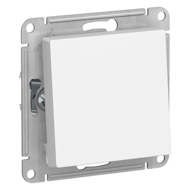 Выключатель одноклавишный проходной Schneider Electric AtlasDesign лотос ATN001361