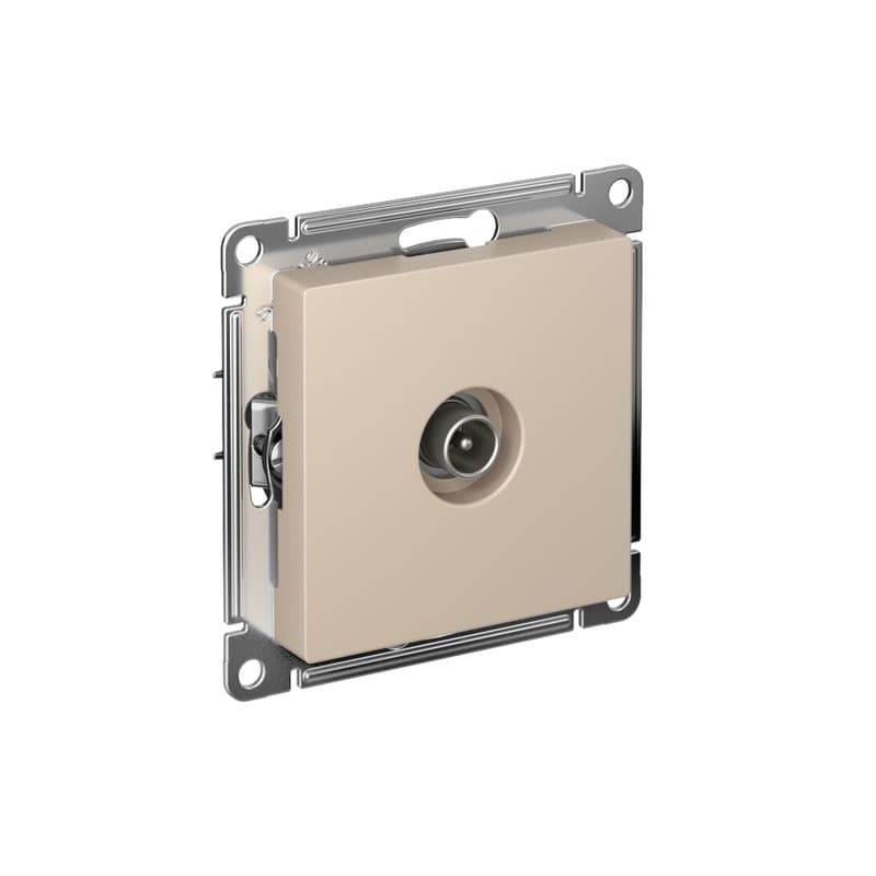 Розетка TV одиночная Schneider Electric AtlasDesign песочный ATN001293