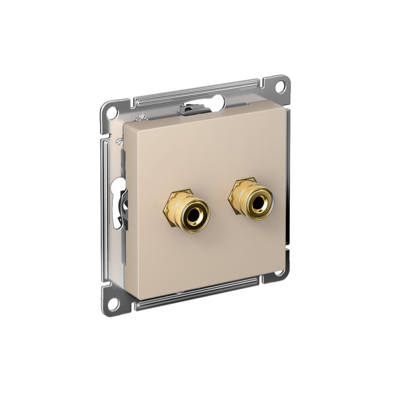 Розетка аудио Schneider Electric AtlasDesign песочный ATN001287