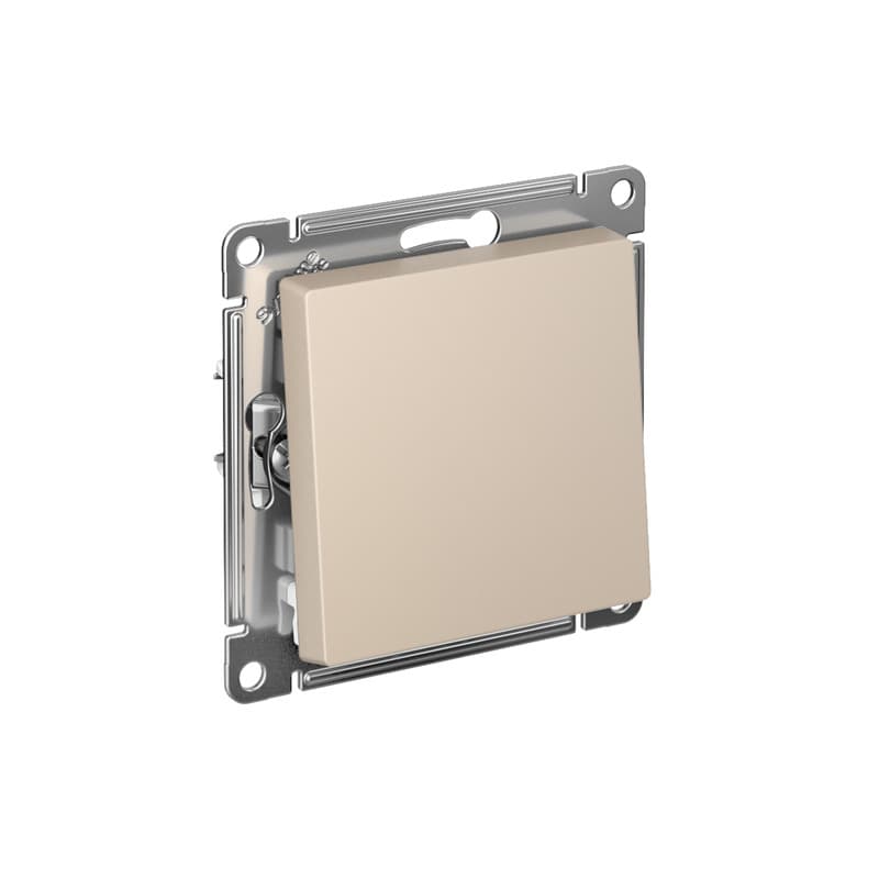 Выключатель одноклавишный Schneider Electric AtlasDesign песочный ATN001211