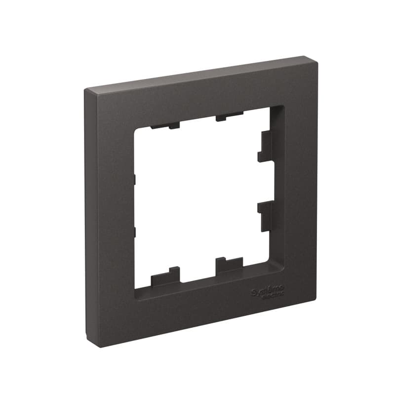 Рамка Schneider Electric AtlasDesign 1-местная базальт ATN001401