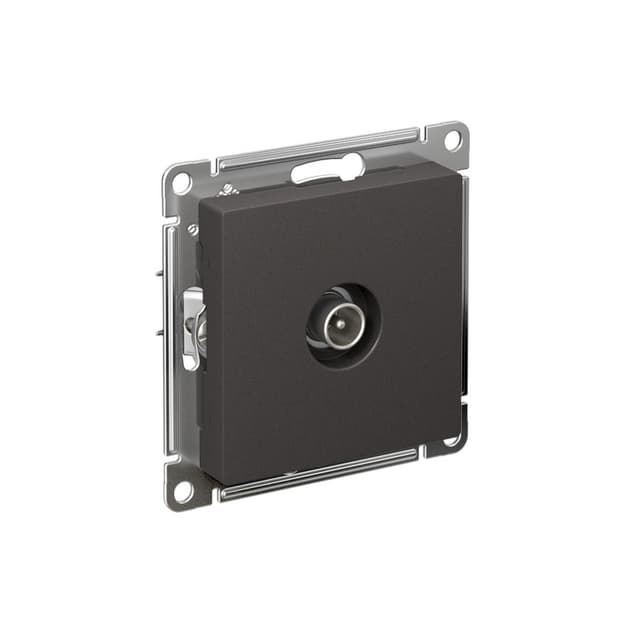 Розетка TV одиночная Schneider Electric AtlasDesign базальт ATN001493