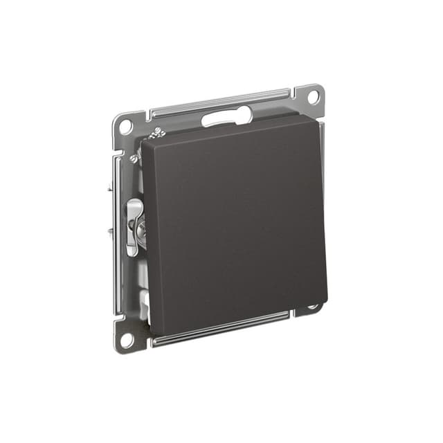 Выключатель однокнопочный Schneider Electric AtlasDesign базальт ATN001415