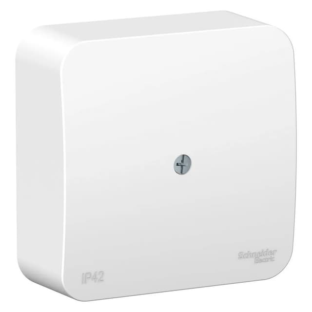 Коробка распаячная Systeme Electric Blanca белая для открытой проводки