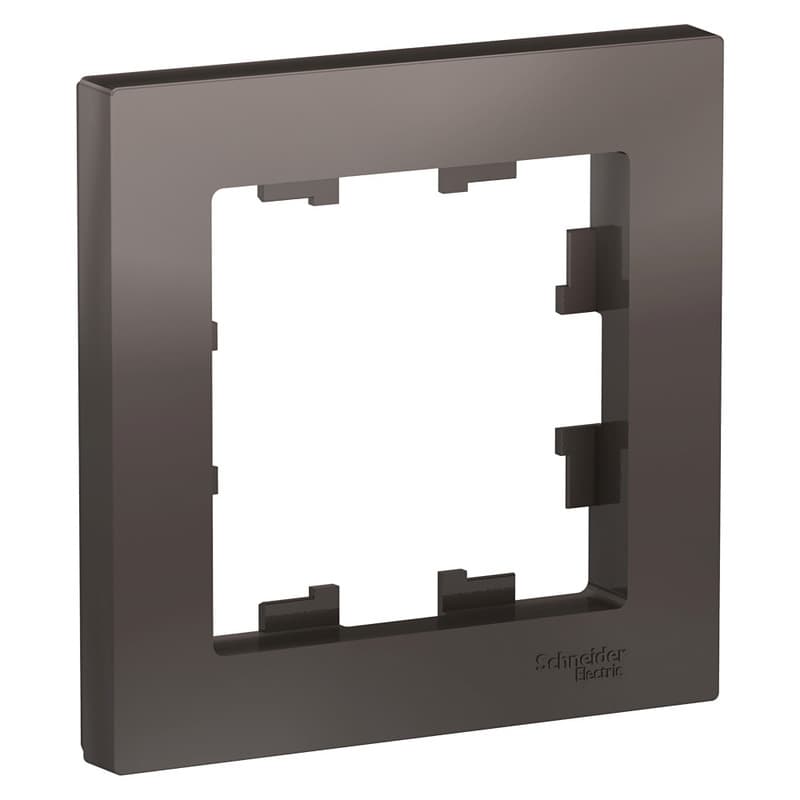 Рамка Schneider Electric AtlasDesign 1-местная мокко ATN000601