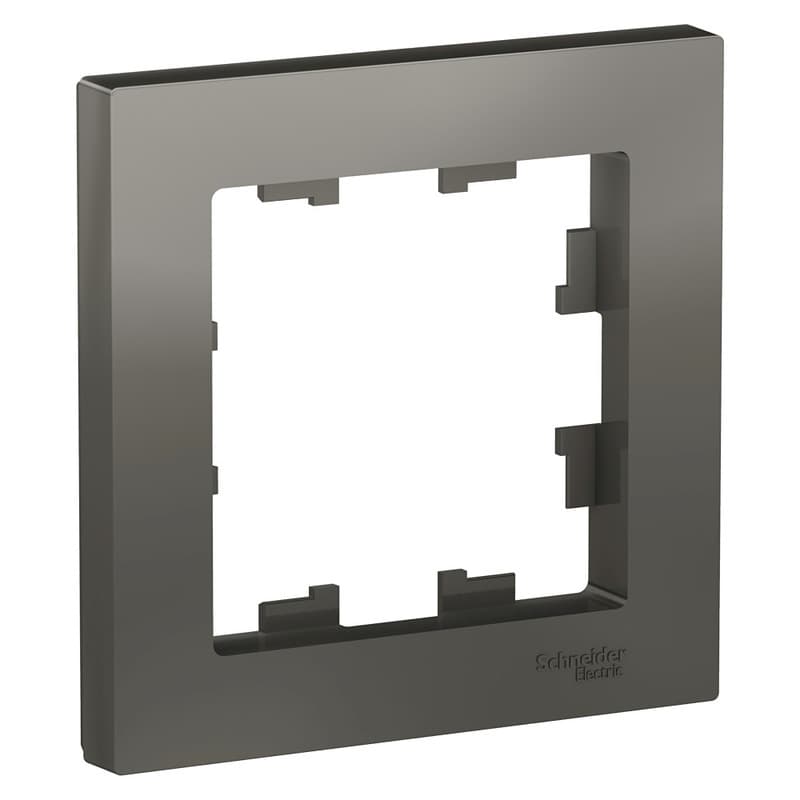 Рамка Schneider Electric AtlasDesign 1-местная сталь ATN000901