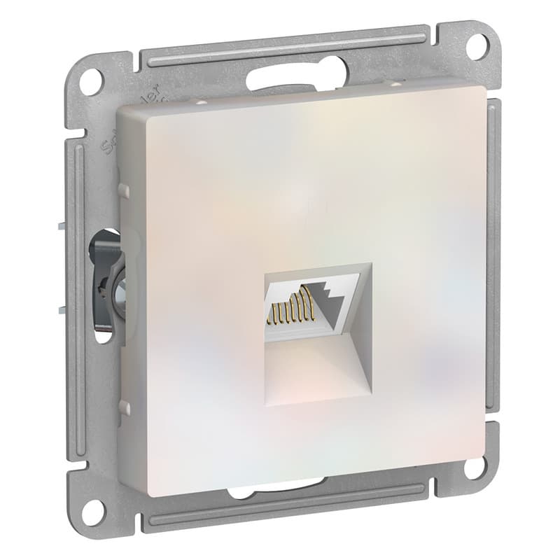 Розетка компьютерная Schneider Electric AtlasDesign жемчуг ATN000483
