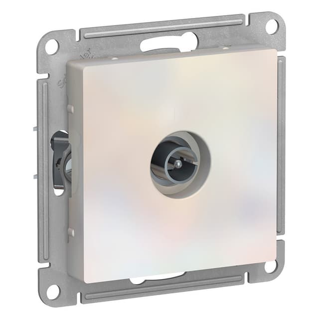 Розетка TV одиночная Schneider Electric AtlasDesign жемчуг ATN000493