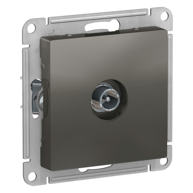 Розетка TV оконечная Schneider Electric AtlasDesign сталь ATN000991