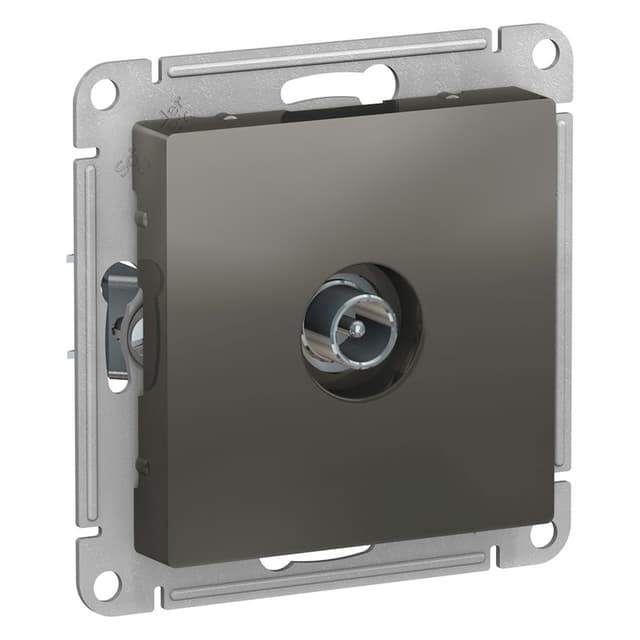 Розетка TV оконечная Schneider Electric AtlasDesign сталь ATN000991