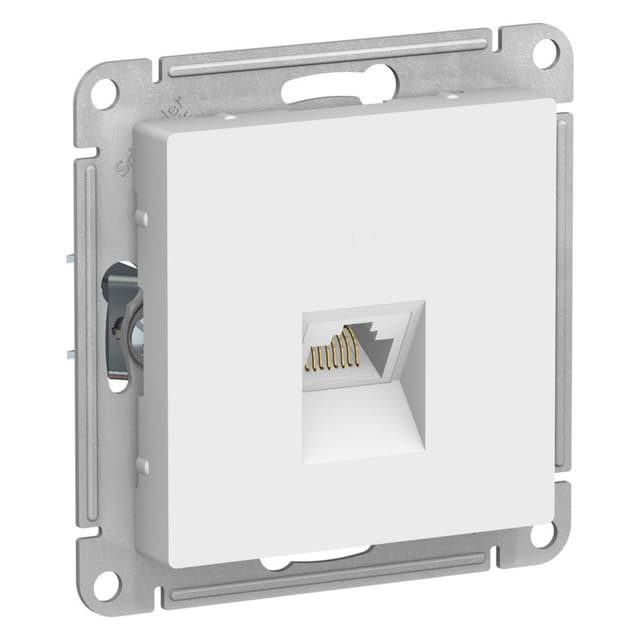 Розетка компьютерная Schneider Electric AtlasDesign категория 6A лотос ATN001386