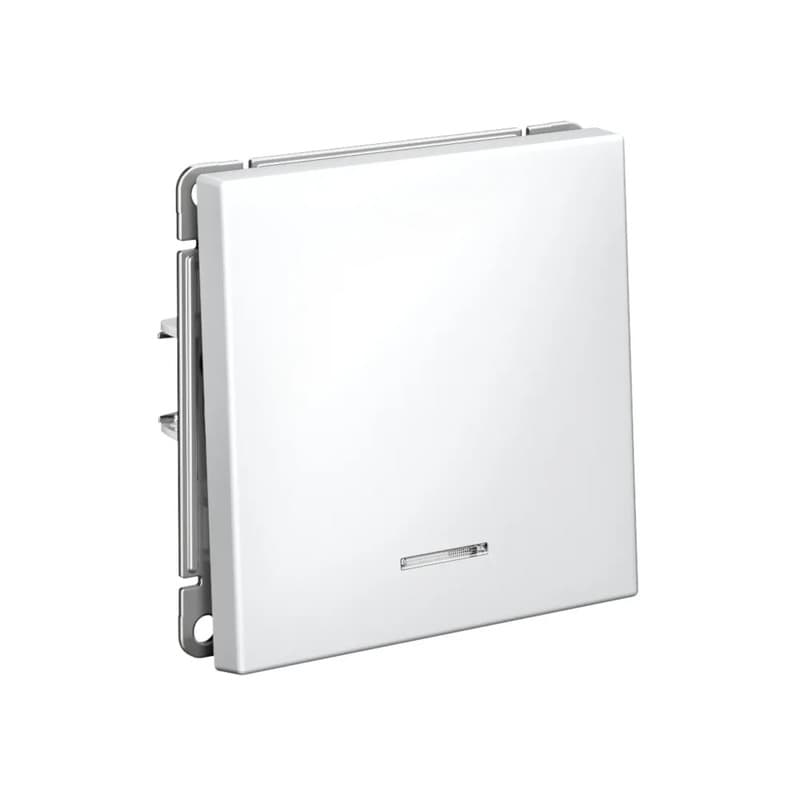 Выключатель одноклавишный с подсветкой Systeme Electric (Schneider) ArtGallery, цвет лотос