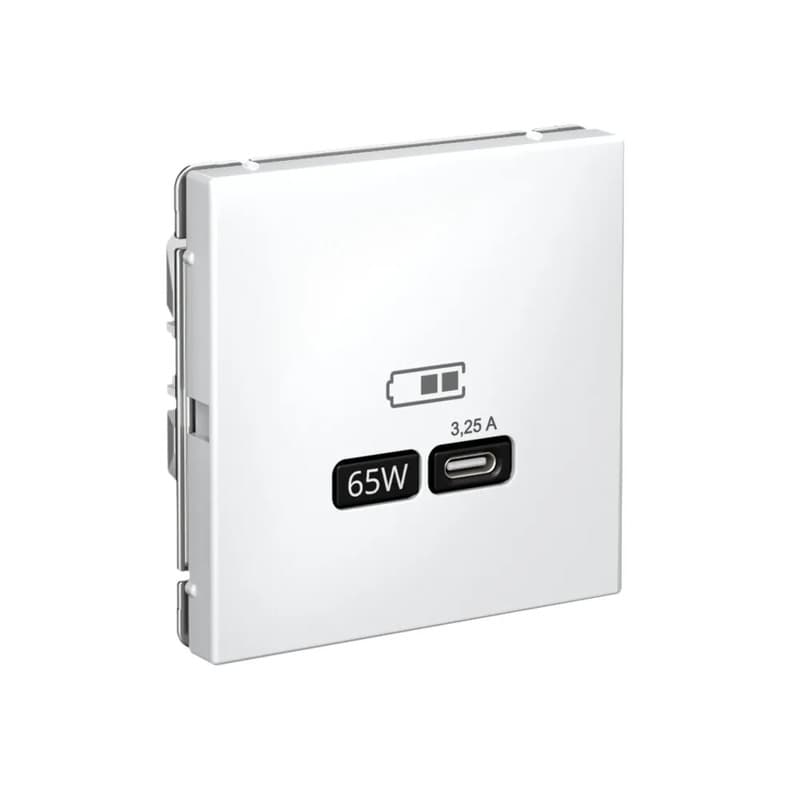 Розетка USB Type-C для зарядки Systeme Electric (Schneider) ArtGallery, цвет лотос