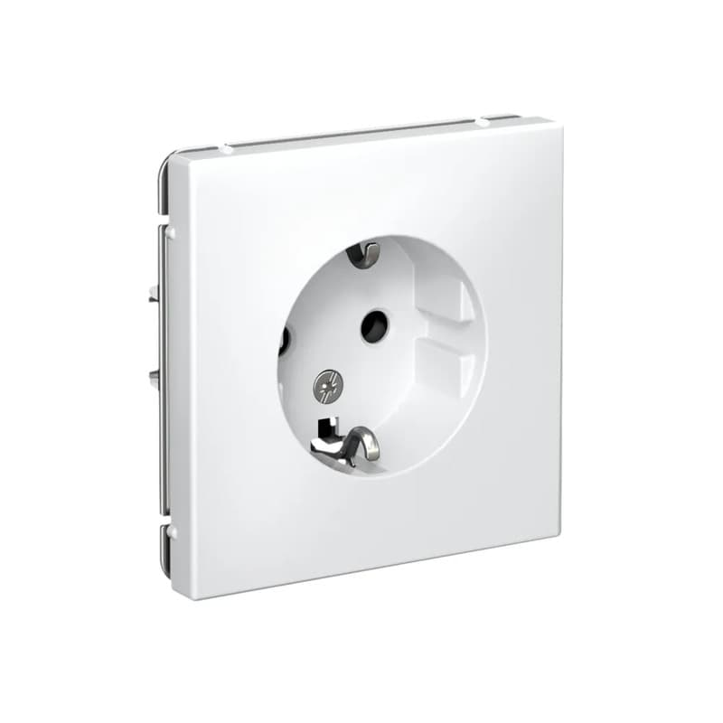 Розетка силовая с заземлением Systeme Electric (Schneider) ArtGallery, цвет лотос