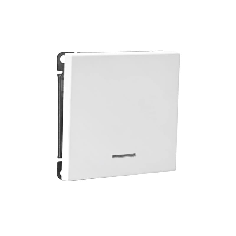 Выключатель однокнопочный с подсветкой Systeme Electric (Schneider) ArtGallery, цвет лотос