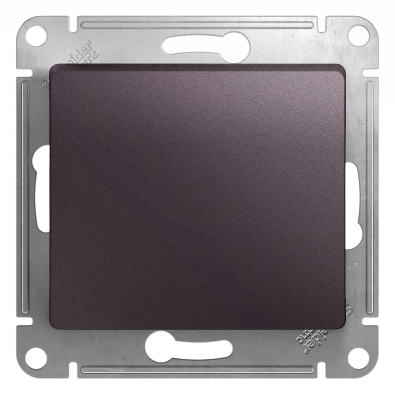 Выключатель 1-клавишный Schneider Electric Glossa сиреневый туман — купить в Electrica Shop