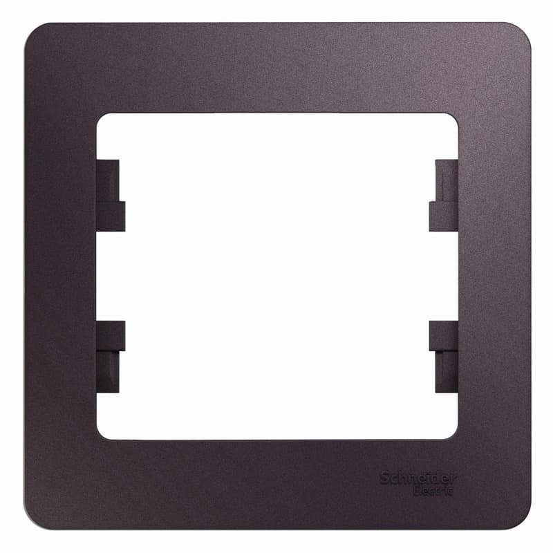 Рамка 1-местная Schneider Electric Glossa цвет сиреневый туман — купить в Electrica Shop