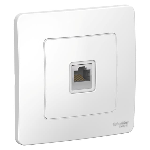 Розетка компьютерная Schneider Electric Blanca белый RJ-45 BLNIS045001