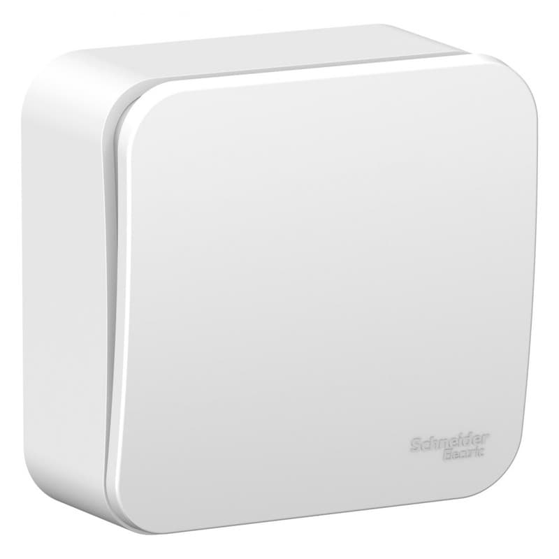 Выключатель одноклавишный Systeme Electric Blanca BLNVA061011, цвет белый, для скрытого монтажа, классический дизайн.