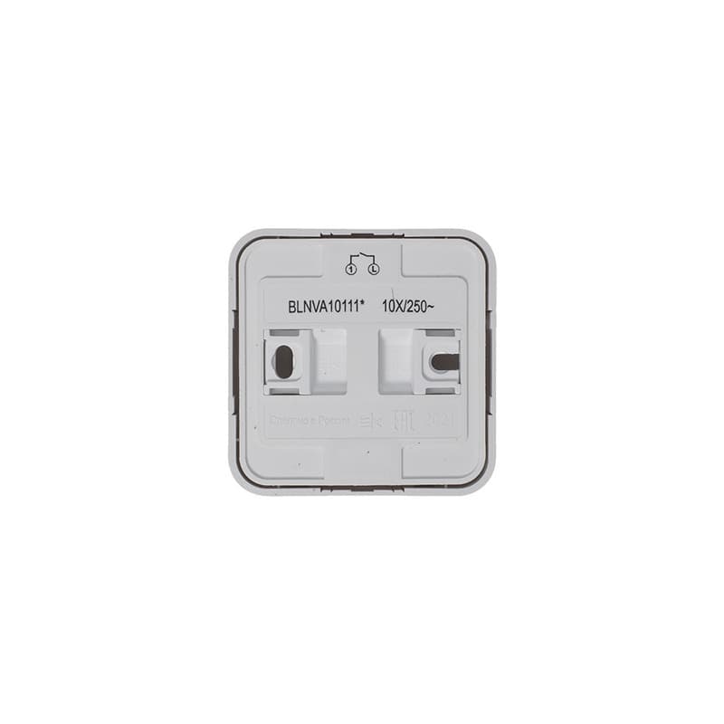 Выключатель 1-клавишный Systeme (Schneider) Electric Blanca BLNVA101011 (белый)