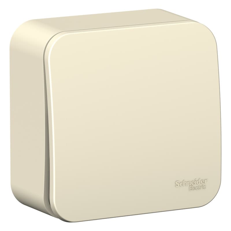 Выключатель 1-кнопочный Systeme (Schneider) Electric Blanca BLNCA101012 (молочный)