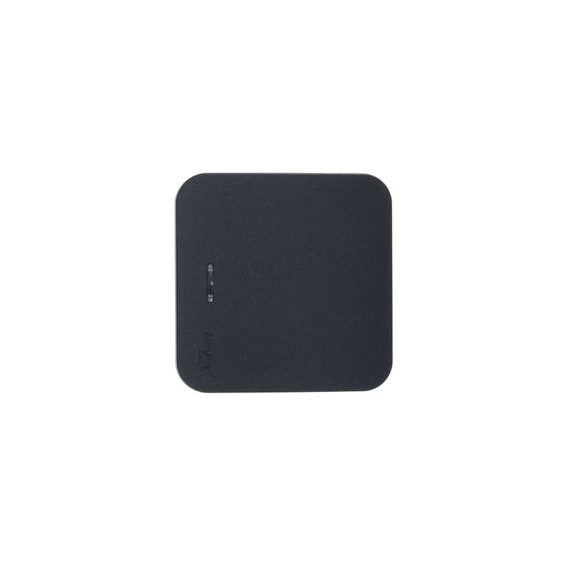 Выключатель 1-клавишный с подсветкой Systeme (Schneider) Electric Blanca BLNVA101116 (антрацит)