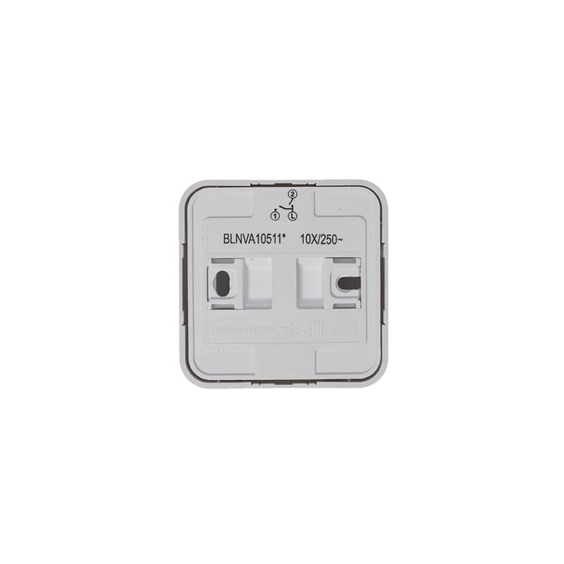 Выключатель 2-клавишный с подсветкой Systeme (Schneider) Electric Blanca BLNVA105111 (белый)