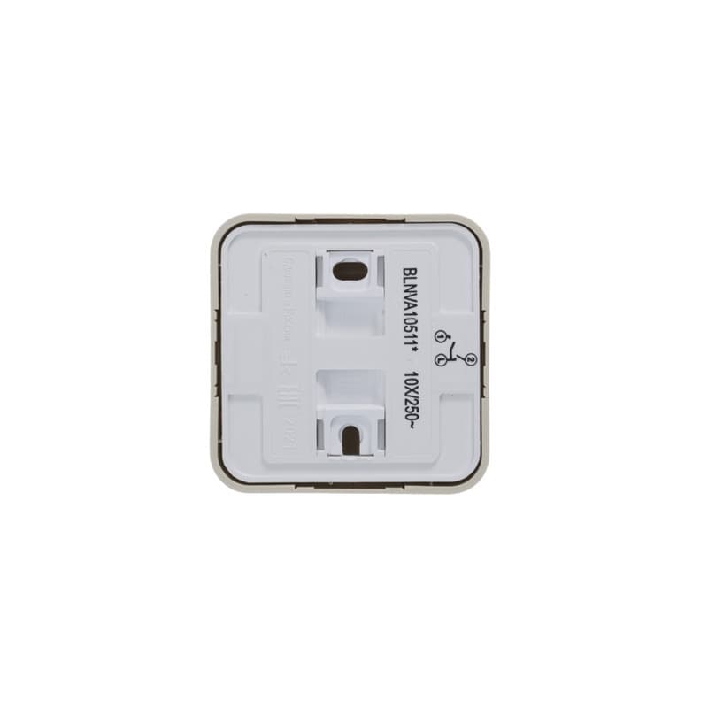 Выключатель 2-клавишный с подсветкой Systeme (Schneider) Electric Blanca BLNVA105117 (бежевый)