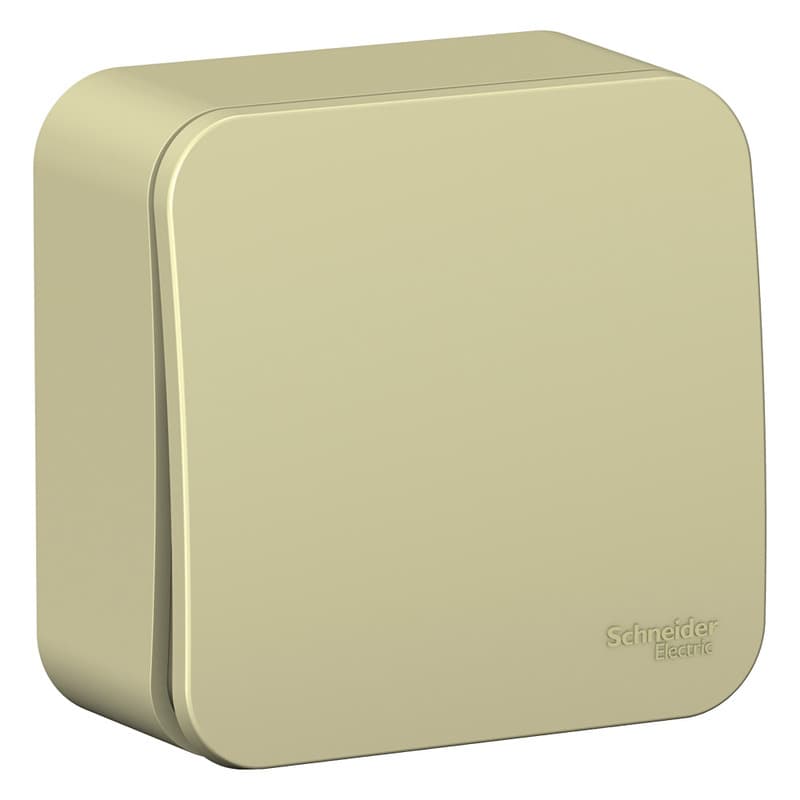 Выключатель одноклавишный проходной Systeme Electric Blanca BLNVA106017, цвет бежевый, для управления светом из двух мест.