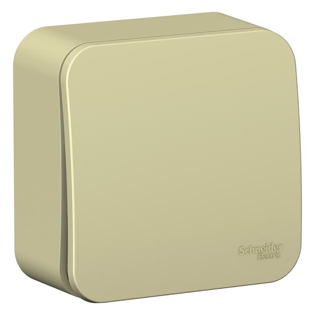 Выключатель одноклавишный проходной Systeme Electric Blanca BLNVA106017, цвет бежевый, для управления светом из двух мест.